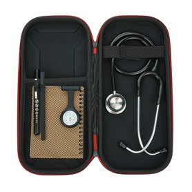 Kit stéthoscope | Comprend un stéthoscope, une montre gousset, une lampe de poche, un étui de stéthoscope rigide, un stylo et un Kit stéthoscope | Comprend un stéthoscope
