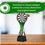 Trophy Monster Trophée de Fléchettes Taille 190mm | pour Clubs, Pubs et ligues | Fabriqué à partir d'acrylique imprimé de 6 mm d
