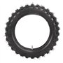 Pneu de Moto Tout-terrain, 2,50 X 10 Pouces Flexible Antidéflagrant avec Tige de Valve Droite TR13 pour 50 70 90 110 Cc Mini Dir