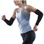 Demeras Manchons de Bras de Protection 1 Paire de brassards de Protection Anti-Coupure en Acier Brassards de Protection Manches