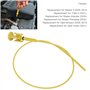 Jauge d'huile jaune durable 8200457625 Jauge de niveau d'huile pour remplacement de voiture pour Interstar Primastar 2002+