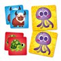 Lisciani - MONTESSORI BABY - Touch Memo - 24 Pièces au Toucher Rugueux - Jeu Educatif pour Enfants de 1 a 4 ans - Développement