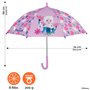 Disney Frozen Parapluie Rose pour Fille 3 4 5 6 Ans - Parapluie La Reine des Neiges Résistant au Vent Solide pour Ecole Maternel