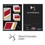 DS Autocollants Performance Line Officiel 4 Logos, Noir