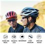 Interphone AERIAL Mono – Intercom vélo Bluetooth pour cyclistes – kit main libre pour communiquer entre cyclistes jusqu'à 300m –