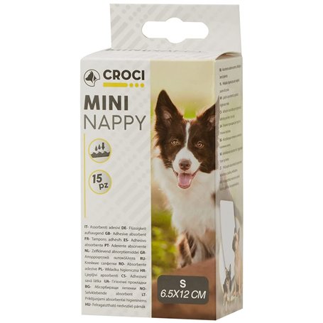Croci Serviette Hygiénique/Culotte Hygiénique pour Chien Taille S