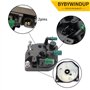 Bywindup Couvercle de filtre à carburant compatible avec Berlingo C3 II C4 Picasso 207 208 301 308 3008 508 Remplacement pour 98