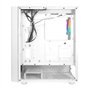 Noua Orizon M111 Boîtier ATX Blanc pour PC Gaming, Prend en Charge E-ATX, 0,50 mm SPCC, 3 Ventilateurs LED ARGB orientables (2 x