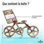 Logica Jeux Art. Vélo d'Amsterdam - Casse-tête en Métal/Alliage - Cast Puzzle - Difficulté 3/6 Difficile