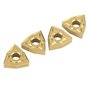 Lame en Carbure CNC, 10pcs WNMG 432/WNMG0804 Outil de Tournage Carbure Lames Inserts Rotatifs CNC Cutter en Carbure pour Tours,