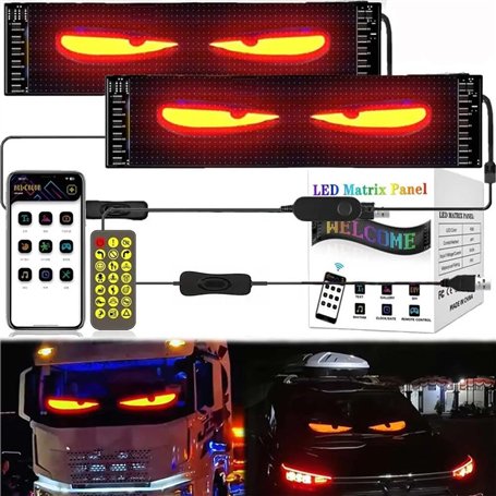 NEWFUN Yeux du Diable Led pour Camion