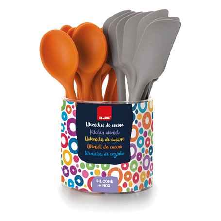 IBILI - 742601 SET DE 12 CUILLÈRES + 8 SPATULES