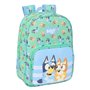 Cartable Bluey Sisters Vert 26 x 34 x 11 cm