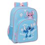 Cartable Lilo & Stitch Happy Bleu ciel 32 x 38 x 12 cm
