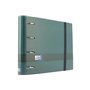 Oxford 400160532 Classeur 4 anneaux Bleu pétrole Format A4+