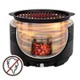 Barbecue Portable Aktive Ronde Sans fumée Noir Acier inoxydable Fer 34 x 21,5 x 34 cm