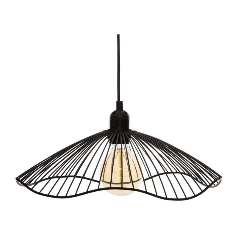 Suspension Atmosphera Cháteau 40W Noir Métal (Ø 34 x 15,5 cm)