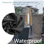 HWI Housse de chauffage en verre étanche 210D pour tube de chauffage en forme de pyramide - Robuste - Pour parasol chauffant en