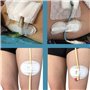 Autocollants de fixation de stabilisation de cathéter-Support de sac de jambe de tube urinaire Coussinet adhésif antidérapant Co