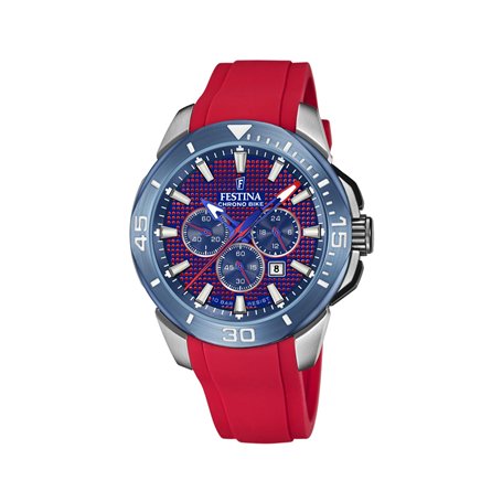 FESTINA Hommes Analogique Quartz Montre avec Bracelet en Silicone F20642/2