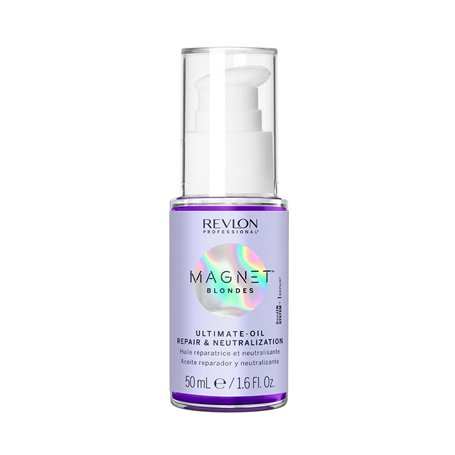 Magnet Blondes Ultimate Huile Cheveux - Réparation et Neutralisation pour Cheveux Blonds
