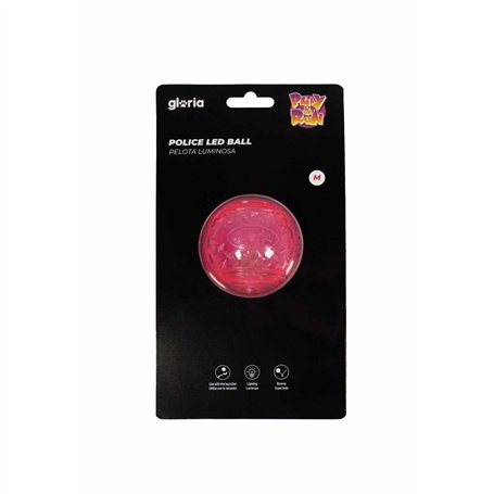 Boule pour animaux de compagnie Gloria PLAY AND RUN Rose TPR 6