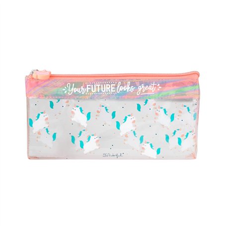 Mr. Wonderful Pencil case unicorn - Your future looks great WOA11158EM