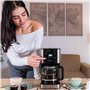 Cecotec cafetières filtre Coffee 66 Drop & Touch. Cafetière de goutte à goutte avec capacité allant jusqu'à 12 tasses en acier i