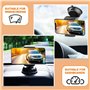 Support Telephone Voiture Ventouse Tableau de Bord Pare Brise Rotation a 360 positionnement Horizontal et Vertical reglage Unive