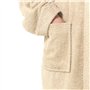 Top Towels - Unisex Bathrobe - Shower Bathrobe for Men or Women - Bathrobe with Hood - 100% Cotton - 500 g/m2 - Terry Robe