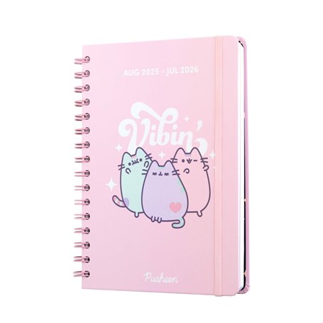 Grupo Erik - Agenda Scolaire Semainier 2025 2026 Pusheen | Format A5
