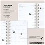 Kokonote - Agenda Semainier 2025 2026 | Agenda Scolaire 2024 2025 Lycée ou Étudiant, Weekly Planner