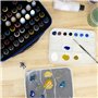 Hartem - Mallette Portable pour Encres à base Alcool et Peintures Acryliques pour le Modélisme et les Miniatures | Organisateur 