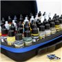 Hartem - Mallette Portable pour Encres à base Alcool et Peintures Acryliques pour le Modélisme et les Miniatures | Organisateur 