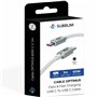Câble USB-C vers USB-C Subblim SUBCAB-C06010 1 m Blanc