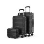 Jeu de valises Numada Noir (3 Pièces)