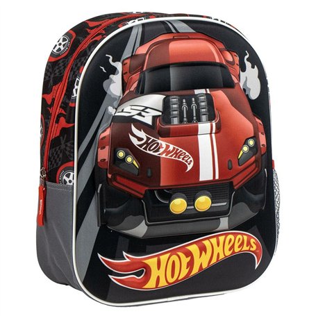 Cartable Hot Wheels Gris 25 x 31 x 10 cm