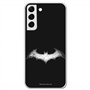 Personalaizer Coque Souple Compatible avec Smartphone Samsung S22 Plus du Logo Batman en Blanc