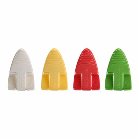 Pinces ferme-sacs Tescoma Presto Assortiment de couleurs Plastique 5