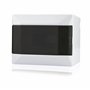 LionElectric Boîte à fusibles en saillie 2 à 6 modules | Armoire de commande à 1rangée blanche