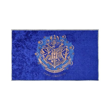 Sihir Dükkani Wizarding World - Harry Potter - Paillasson - Logo de Noël de Poudlard 45x75cm