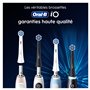 Oral-B Lot De 10 Brossettes De Rechange Ultimate Clean, AUTHENTIQUES, Blanches, Brossage En Profondeur, Elimination De La Plaque
