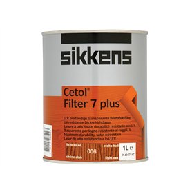 Sikkens Cetol Filter 7 plus lasure 1 litre 006 chêne clair