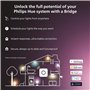 Philips Hue 1 bande DEL intelligente de 3 m (non extensible), contrôle via l'application Hue, compatible avec Alexa, Google Assi