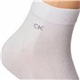 Calvin Klein Quarter Chaussettes, Blanc, 39/42 (Lot de 2) Homme