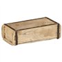 vidaXL Plateau 30x15x9 cm en Bois Massif recyclé