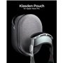 Spigen Klasden Pouch Étui Compatible avec Apple Vision Pro Pochette - Gris Charbon