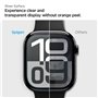 Spigen Eliteshield EZ Fit Protection Écran pour Apple Watch 10 42mm, 2 Pièces, Kit d'installation fourni, Ultra Claire, Résistan