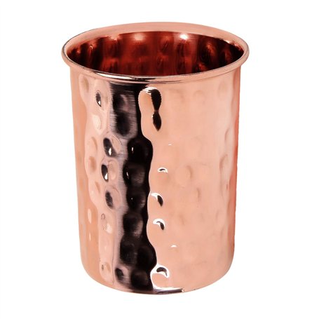 Zap Impex Verre en cuivre martelé