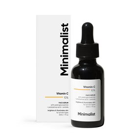 Minimalist Sérum pour le visage avec 10 % de vitamine C pour une peau éclatante